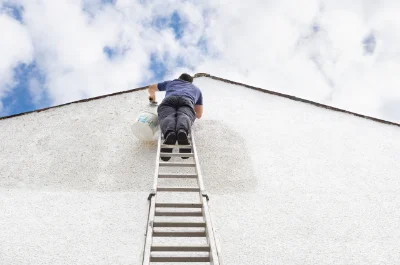 Peinture extérieure à Saint-Rirand — façades et ravalement